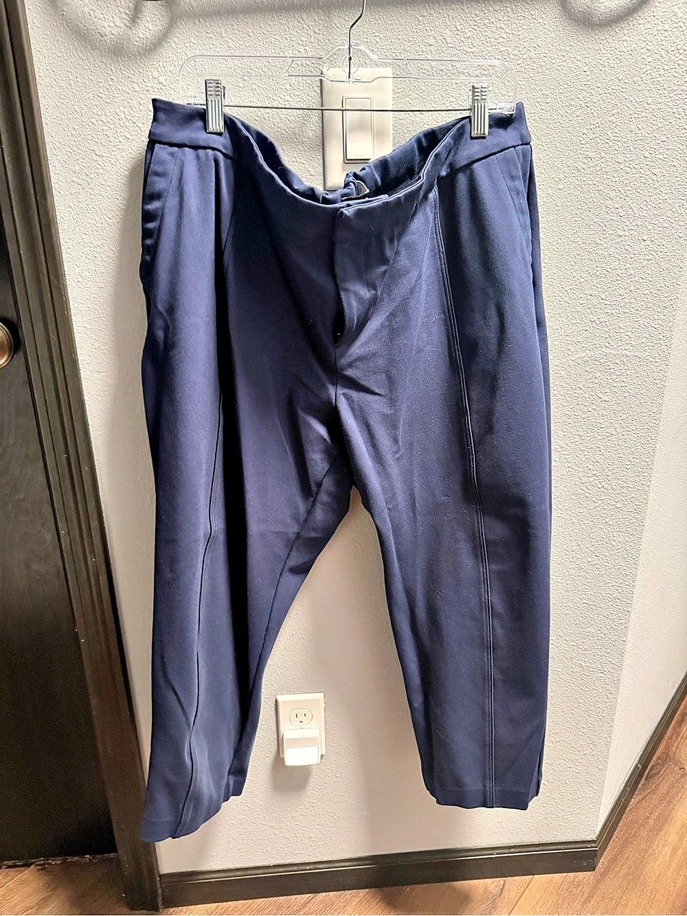 ELOQUII Navy Ankle Pants size 22 short